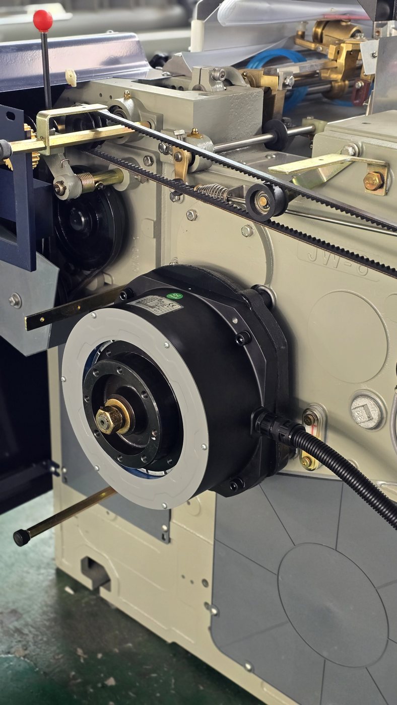 5.5 kW direct drive motor on JTM-508 waterjet loom
