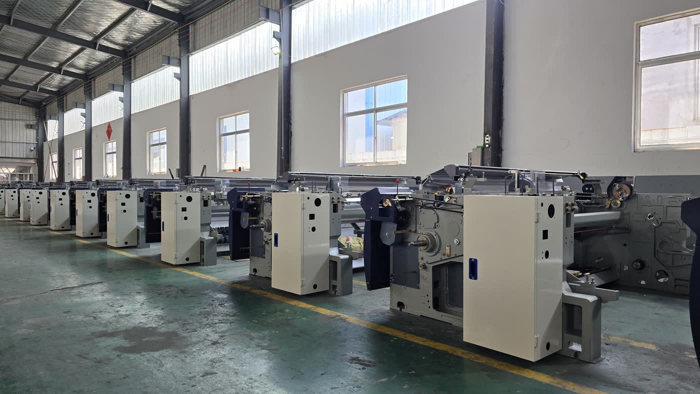 JTM-508 waterjet loom electrical-cabinet side